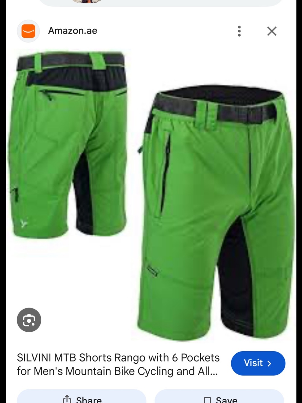 Silvini mountain bike shorts.